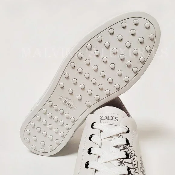 TOD'S SNEAKERS MENS LIMITED EDITION TATTOO ALLACCIATO SHOES